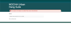 Desktop Screenshot of mochasuite.com